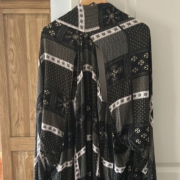 Free people Free People Twilight & Ivory Festival Scarf Print Duster - Picture 10 of 13